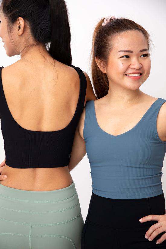 Ribbed Crop Tank