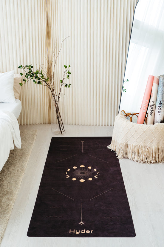 Celestial Alignment Suede Travel Mat