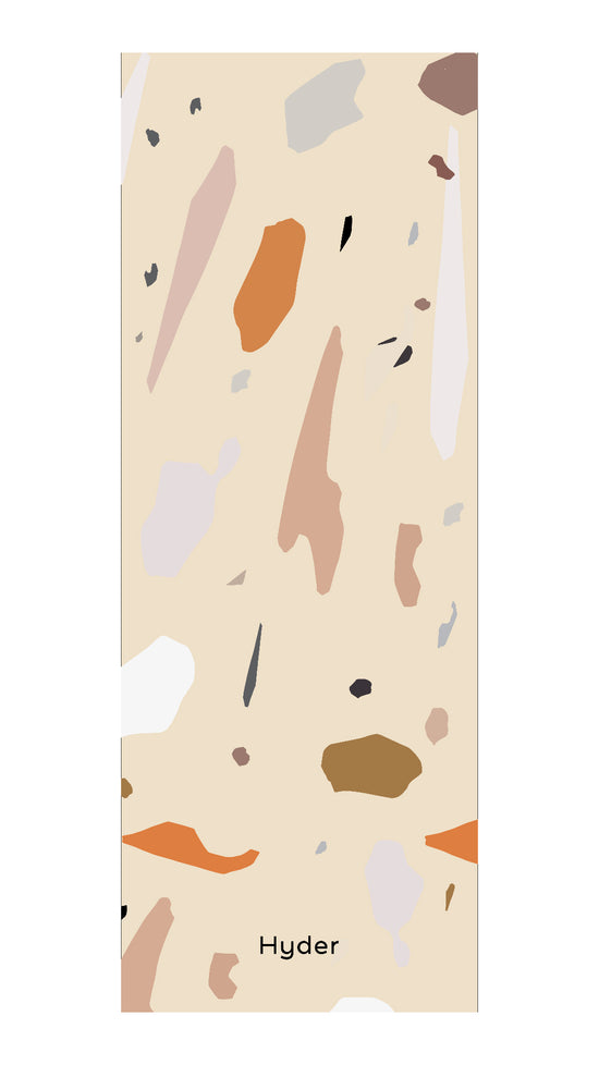 Abstract Suede Travel Mat
