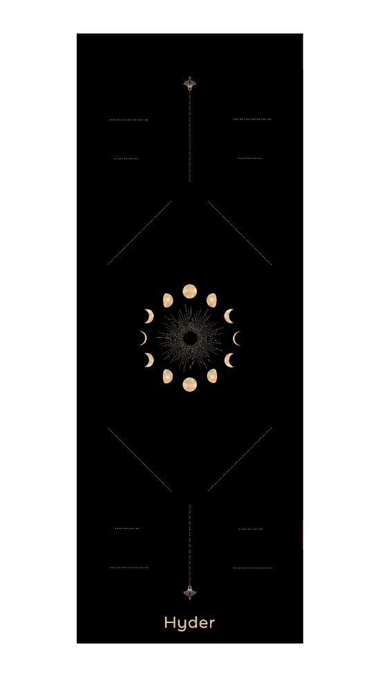 Celestial Alignment Suede Travel Mat